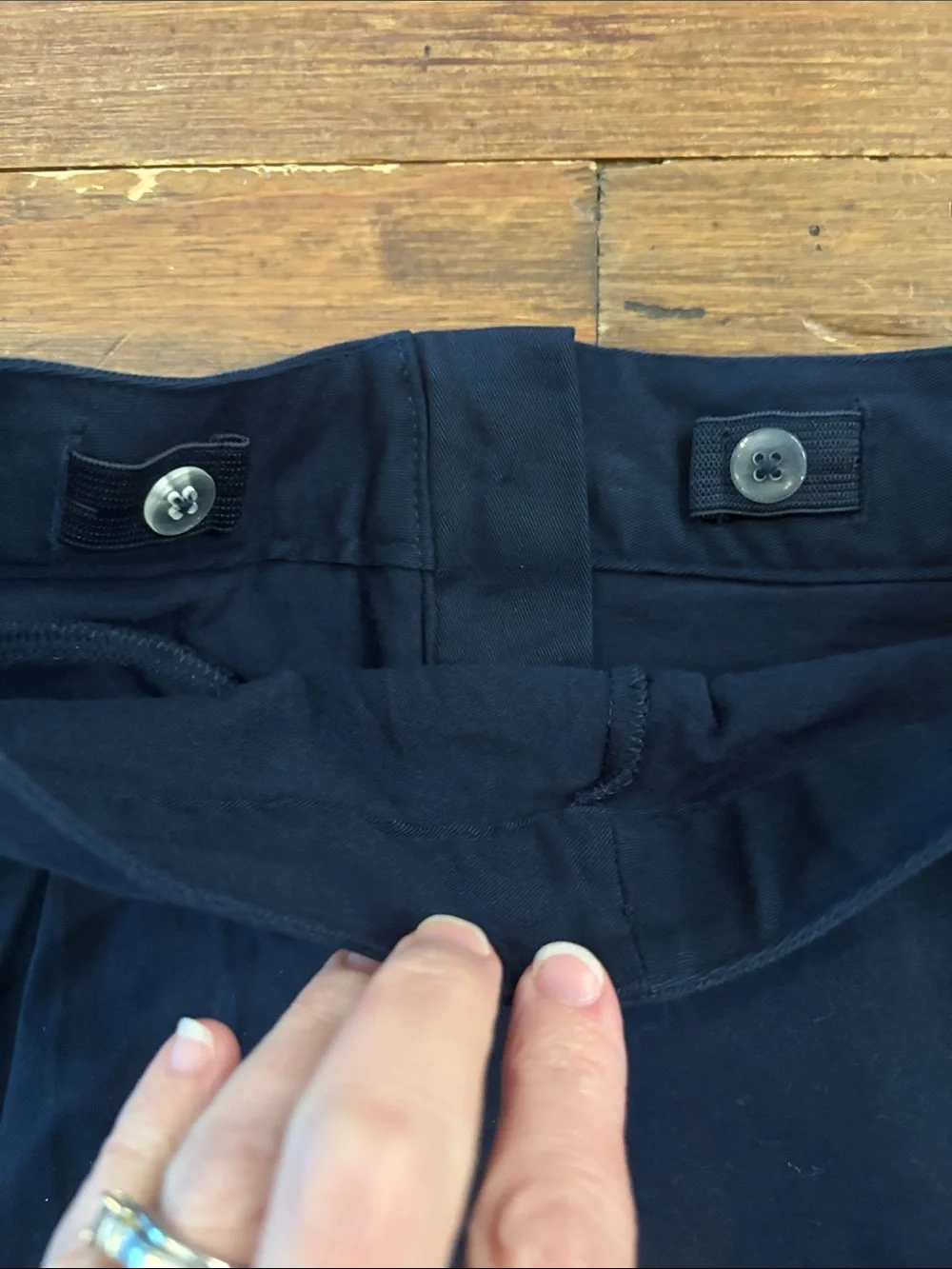 Cat & Jack Dark Navy School Pleated Skirt